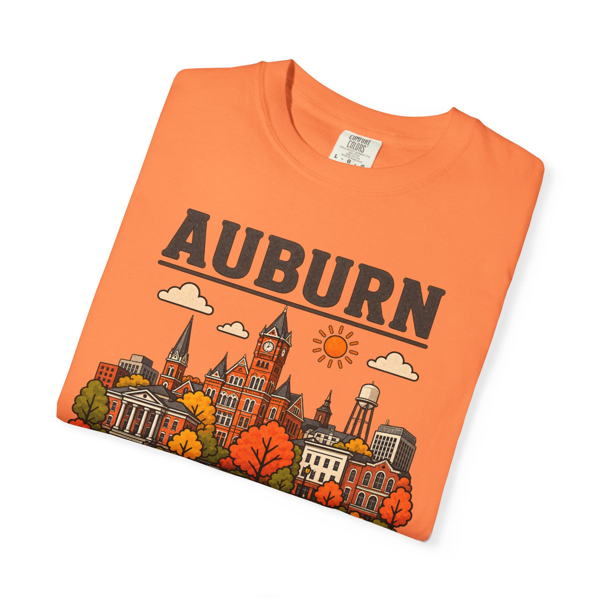 Auburn Skyline Classic Tee | Auburn Game Day Shirt for Tiger Fans