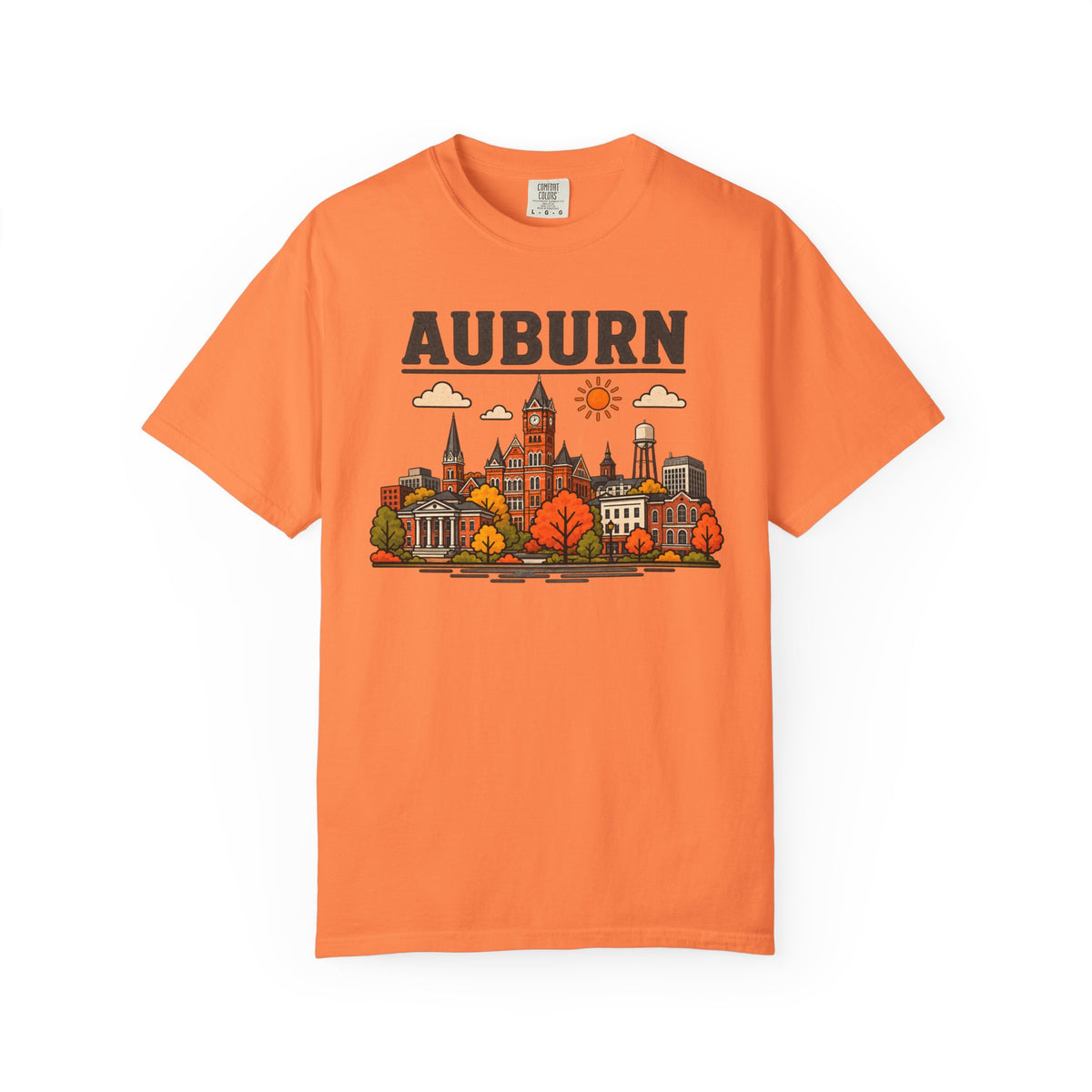 Auburn Skyline Classic Tee | Auburn Game Day Shirt for Tiger Fans