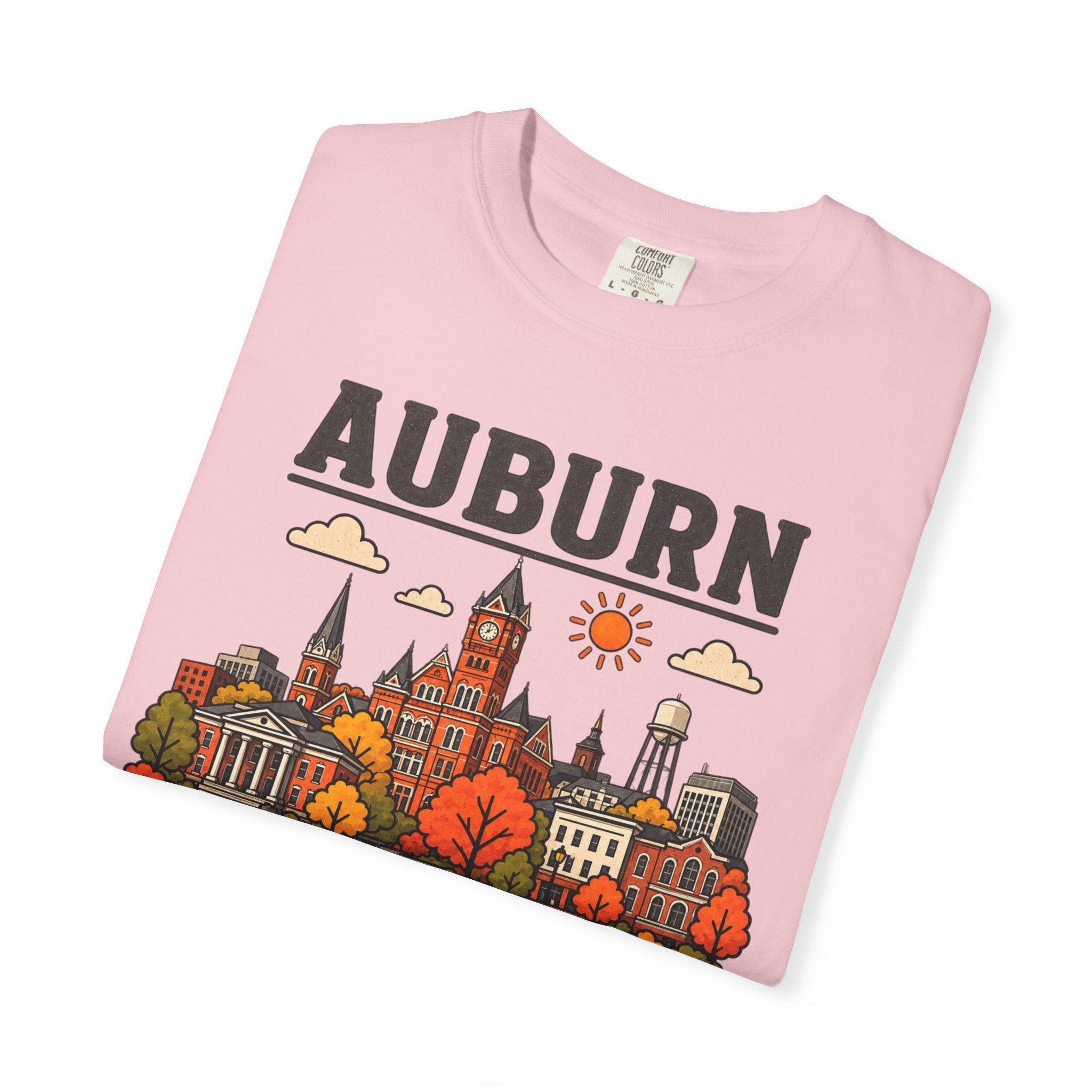 Auburn Skyline Classic Tee | Auburn Game Day Shirt for Tiger Fans