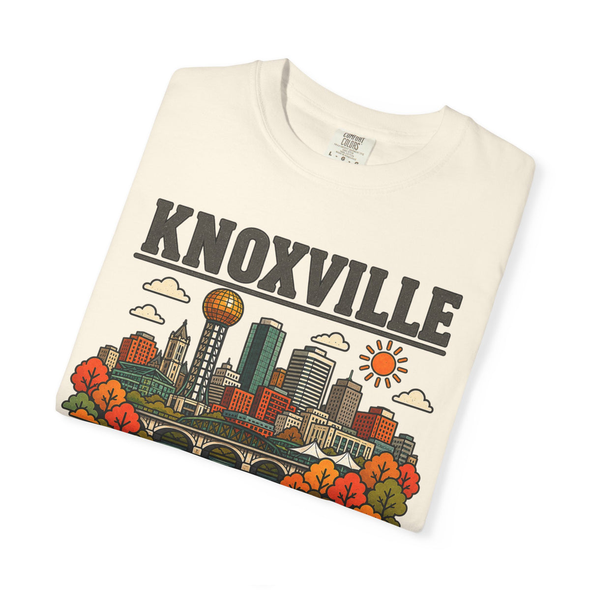 Knoxville Skyline Classic Tee | Tennessee Game Day Shirt for Volunteer Fans