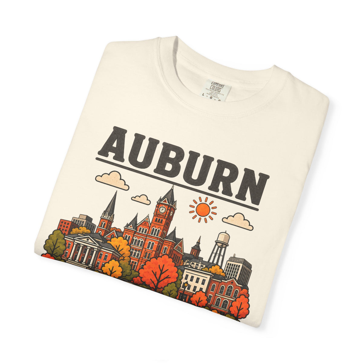 Auburn Skyline Classic Tee | Auburn Game Day Shirt for Tiger Fans