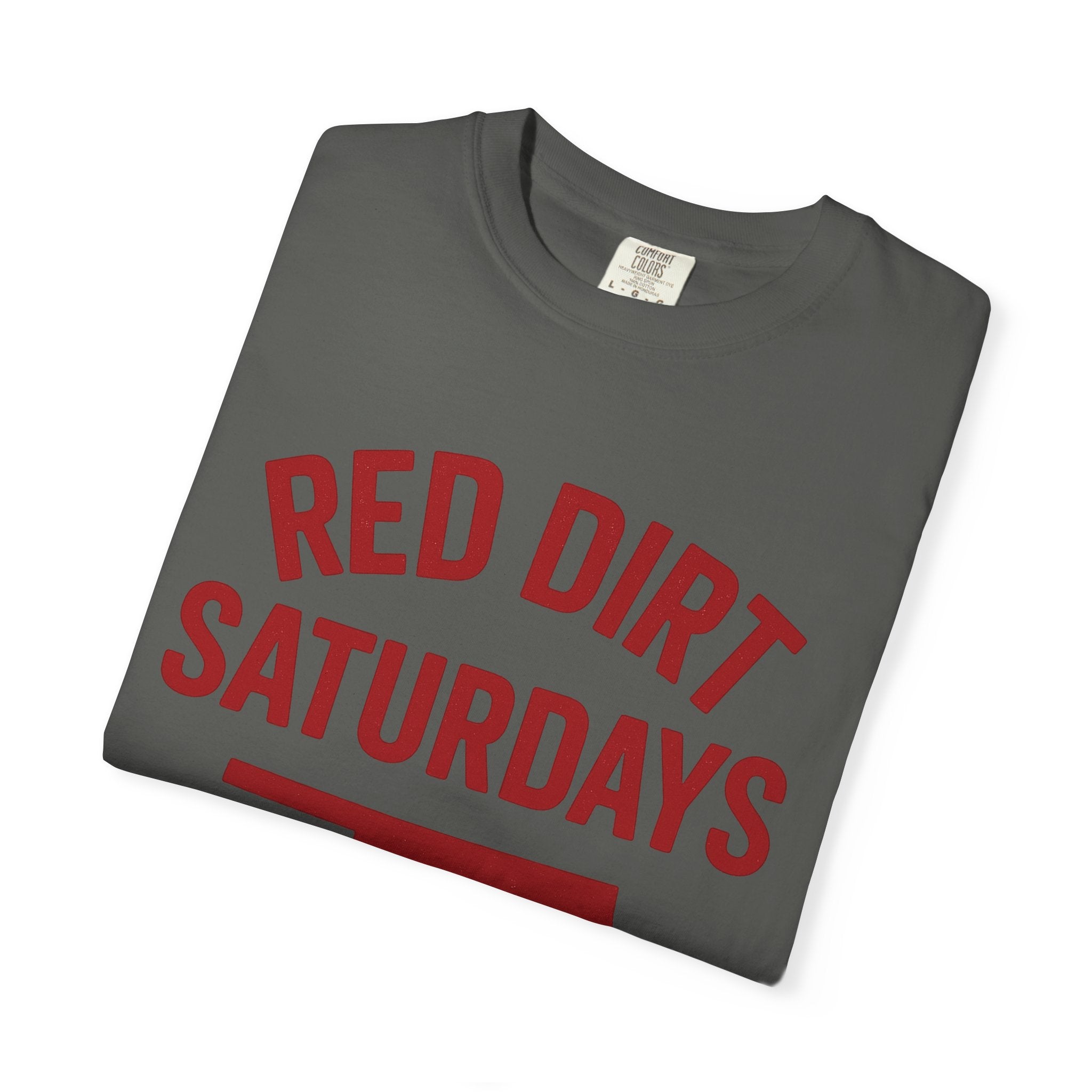 Red Dirt Saturdays Classic Tee | Oklahoma Game Day Shirt for Sooner Fans