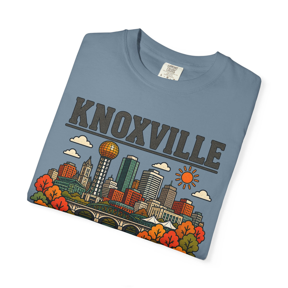 Knoxville Skyline Classic Tee | Tennessee Game Day Shirt for Volunteer Fans