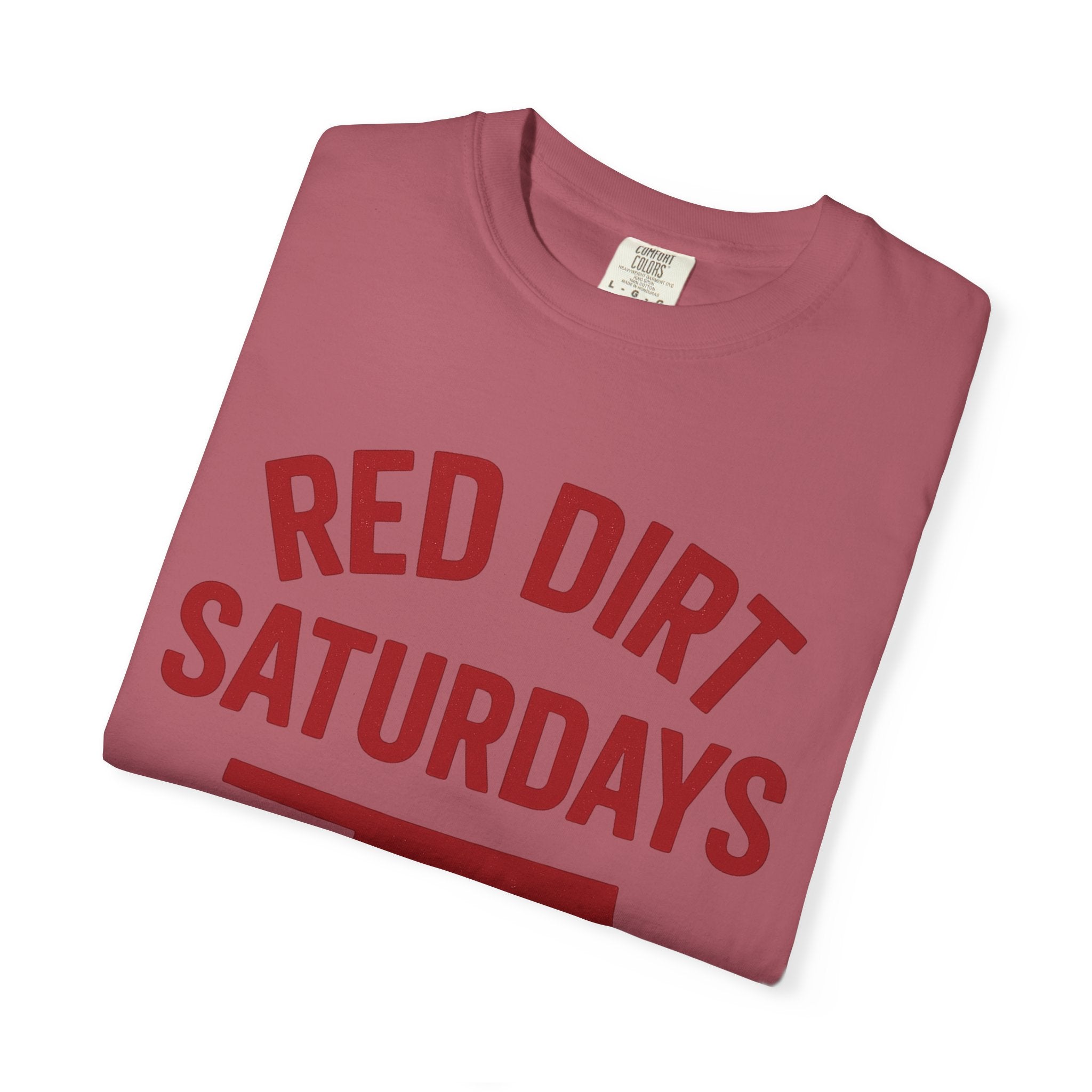 Red Dirt Saturdays Classic Tee | Oklahoma Game Day Shirt for Sooner Fans