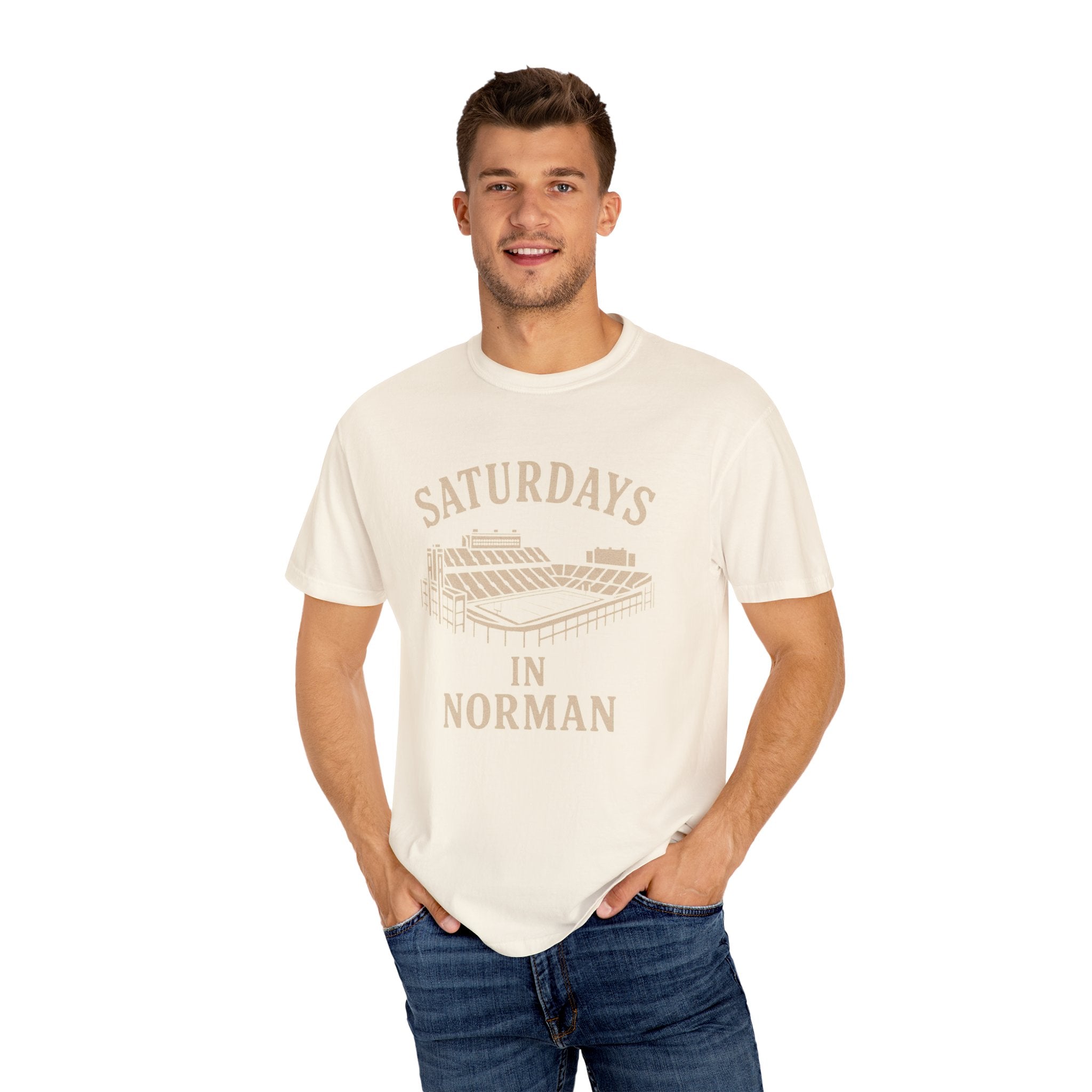 Saturdays In Norman Classic Tee | Oklahoma Game Day Shirt for Sooner Fans