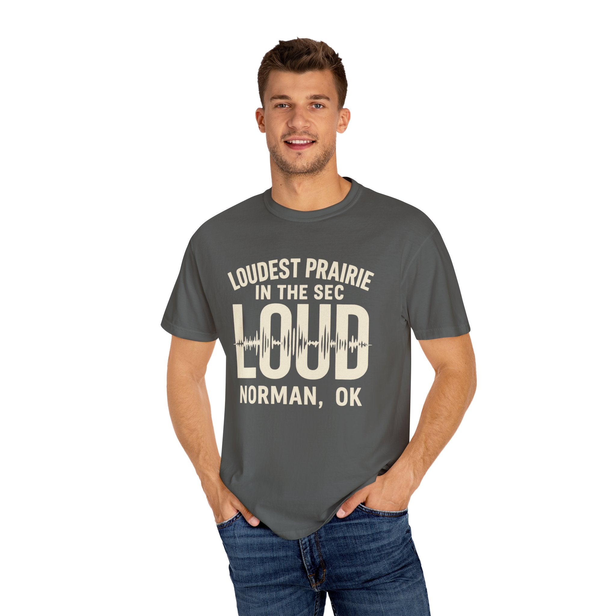 LOUD Classic Tee | Oklahoma Game Day Shirt for Sooner Fans