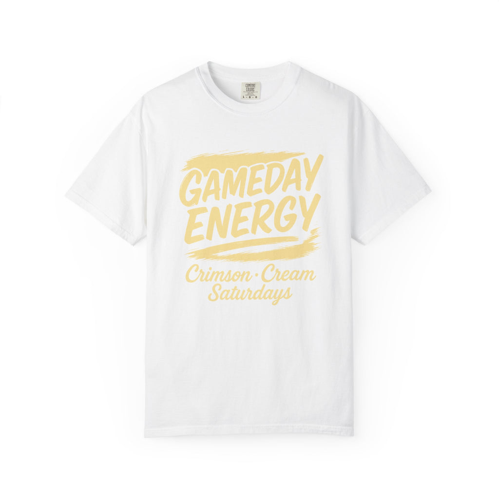 Crimson & Cream Saturdays Classic Tee | Oklahoma Game Day Shirt for Sooner Fans