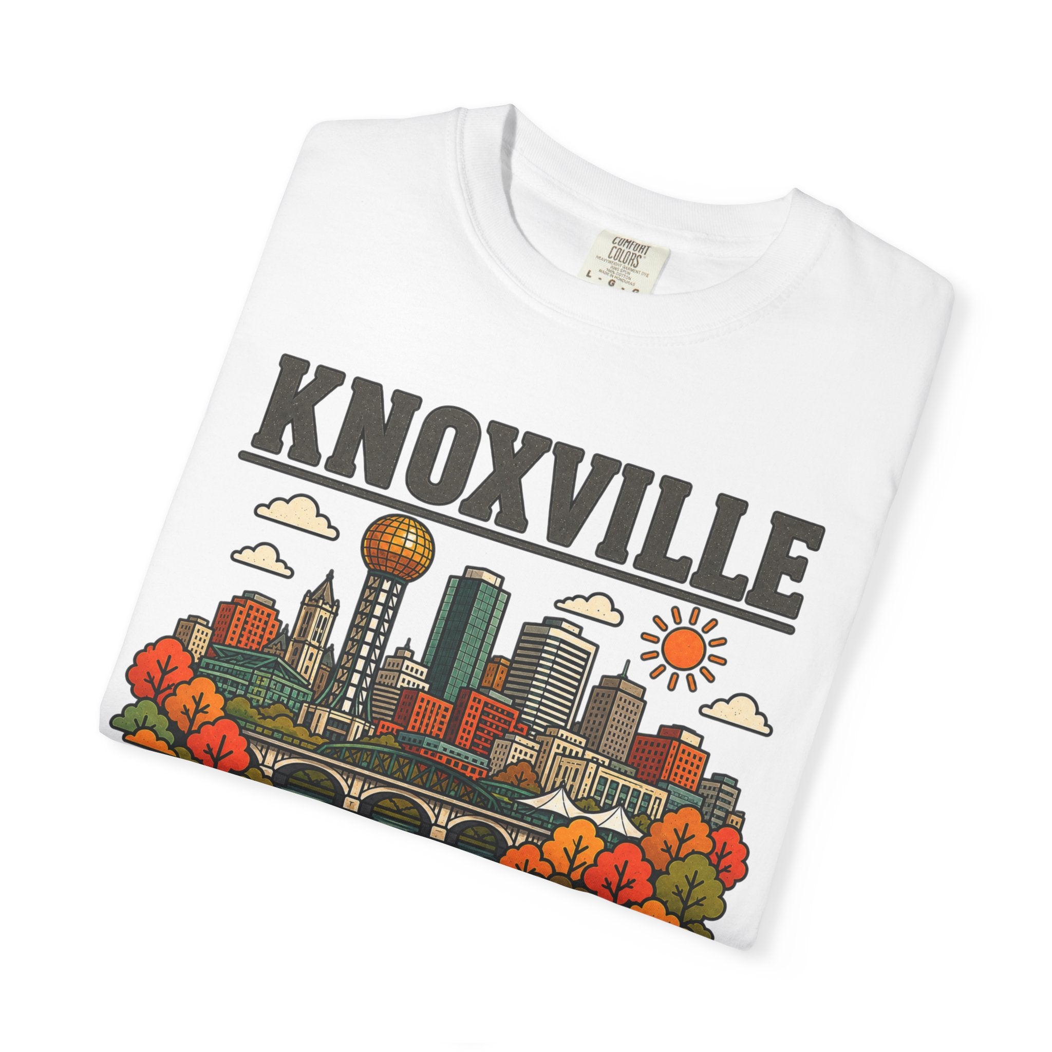 Knoxville Skyline Classic Tee | Tennessee Game Day Shirt for Volunteer Fans