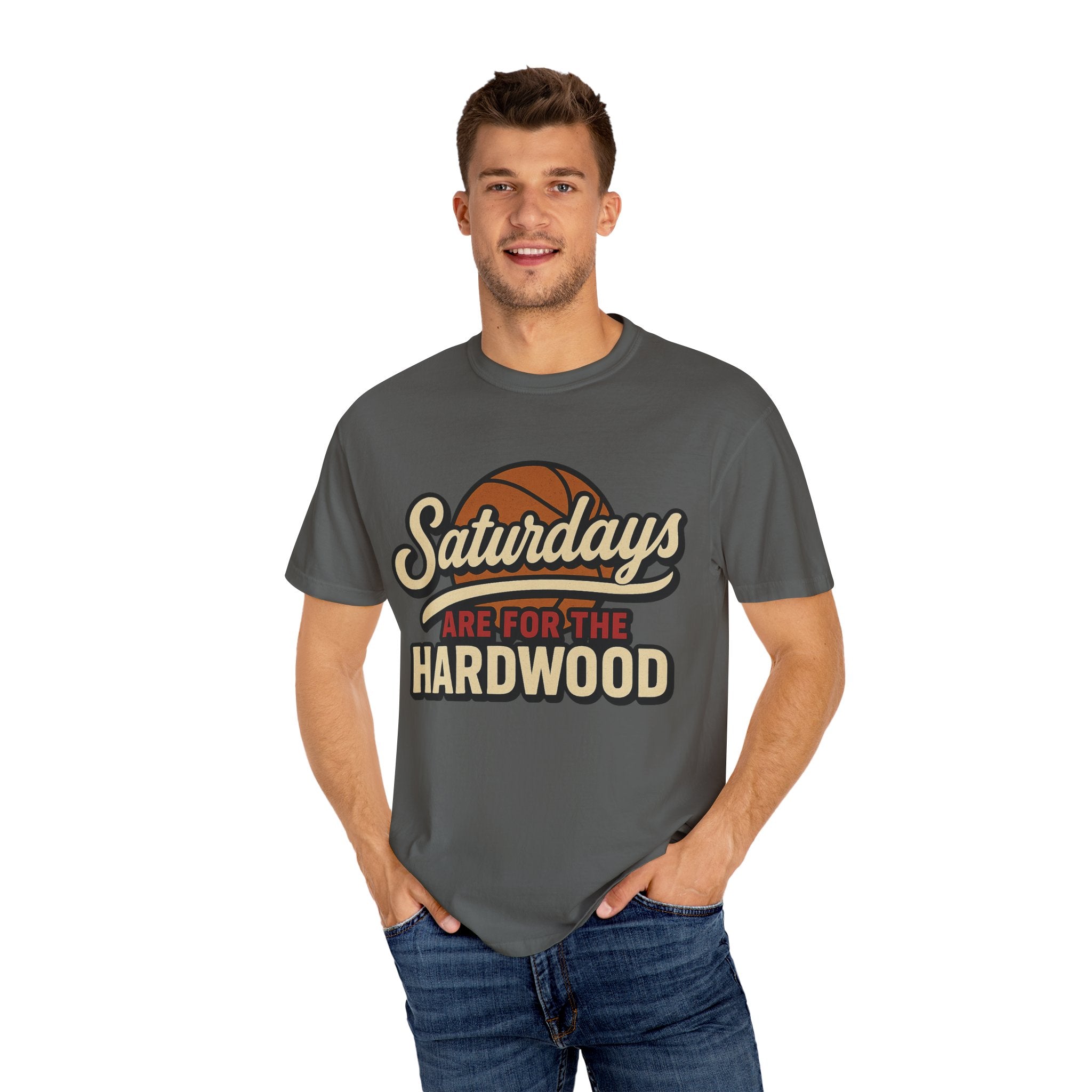 Saturdays For The Hardwood Classic Tee | Oklahoma Game Day Shirt for Sooner Fans