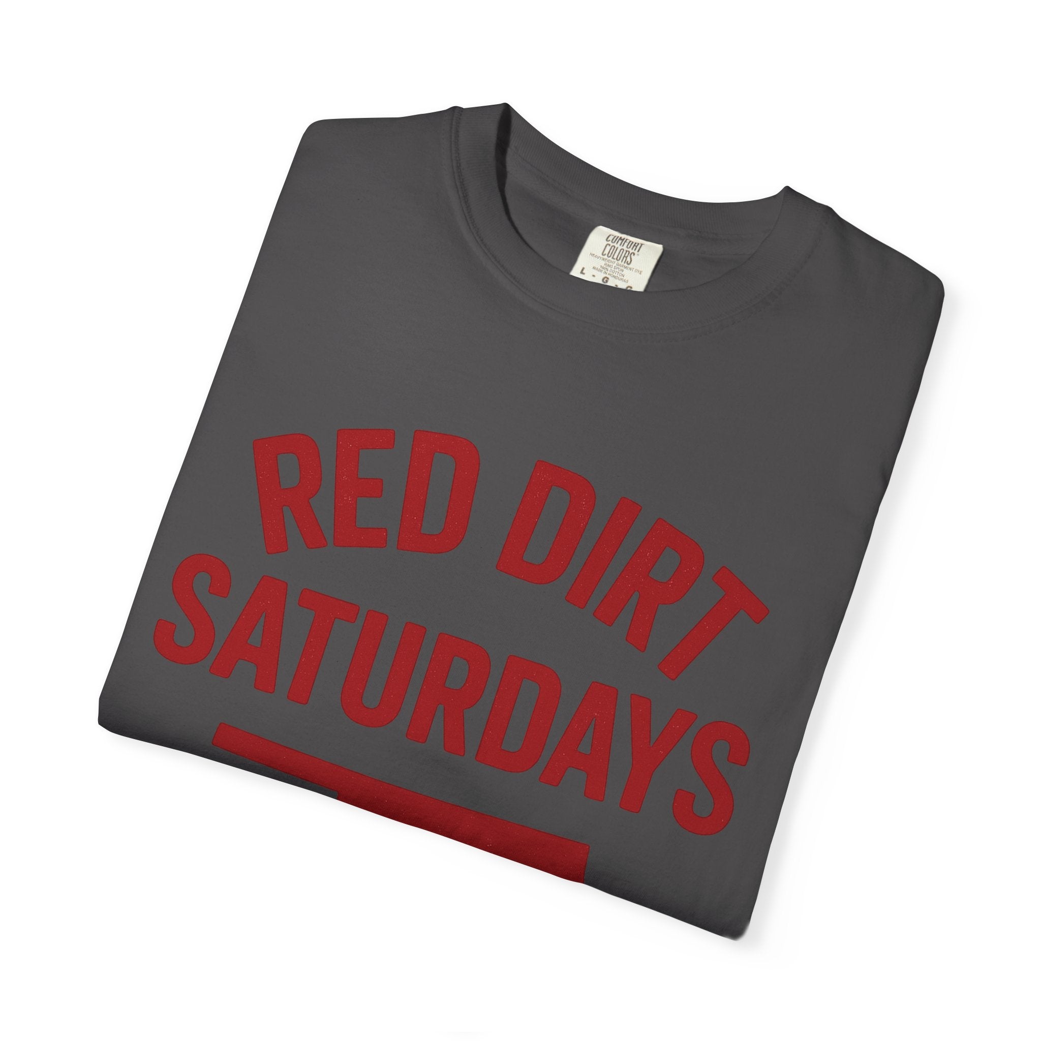 Red Dirt Saturdays Classic Tee | Oklahoma Game Day Shirt for Sooner Fans