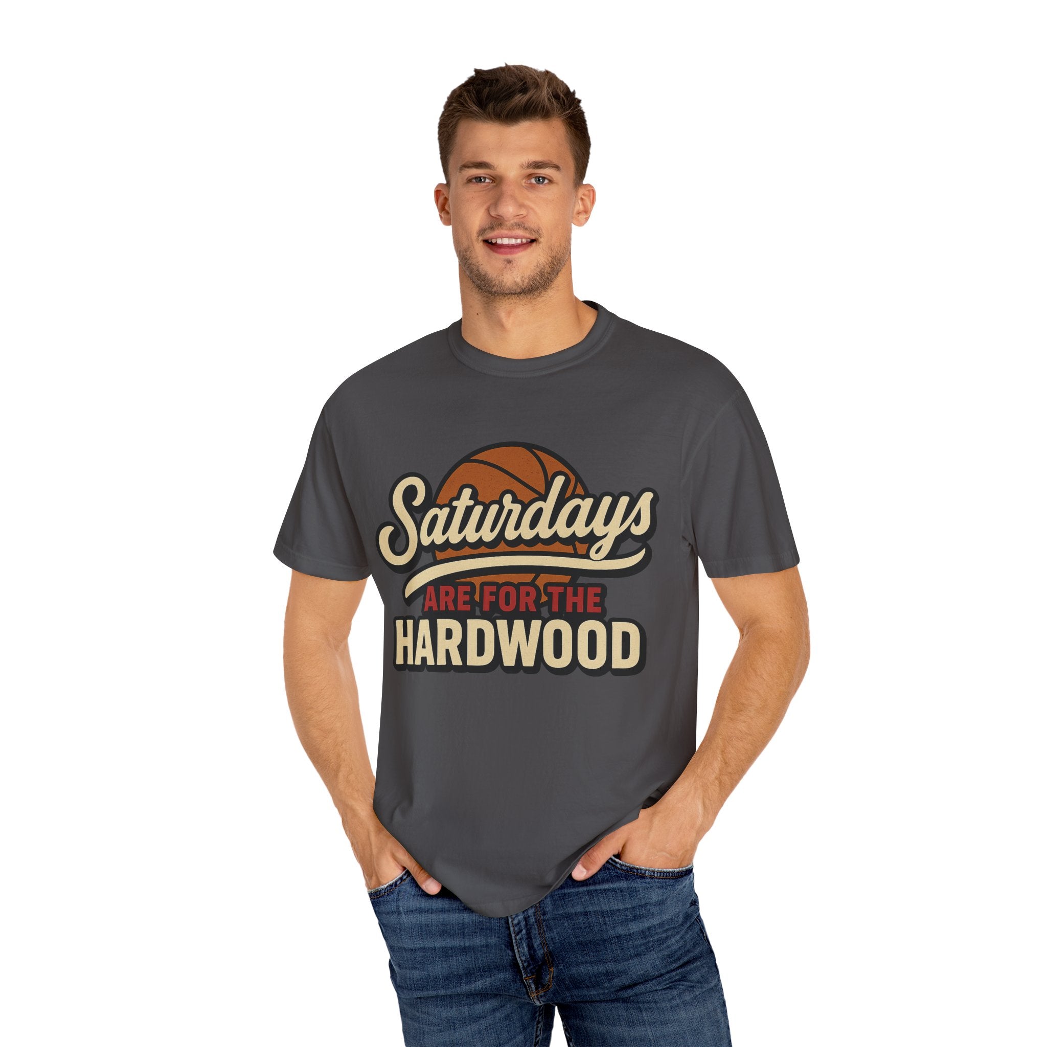 Saturdays For The Hardwood Classic Tee | Oklahoma Game Day Shirt for Sooner Fans