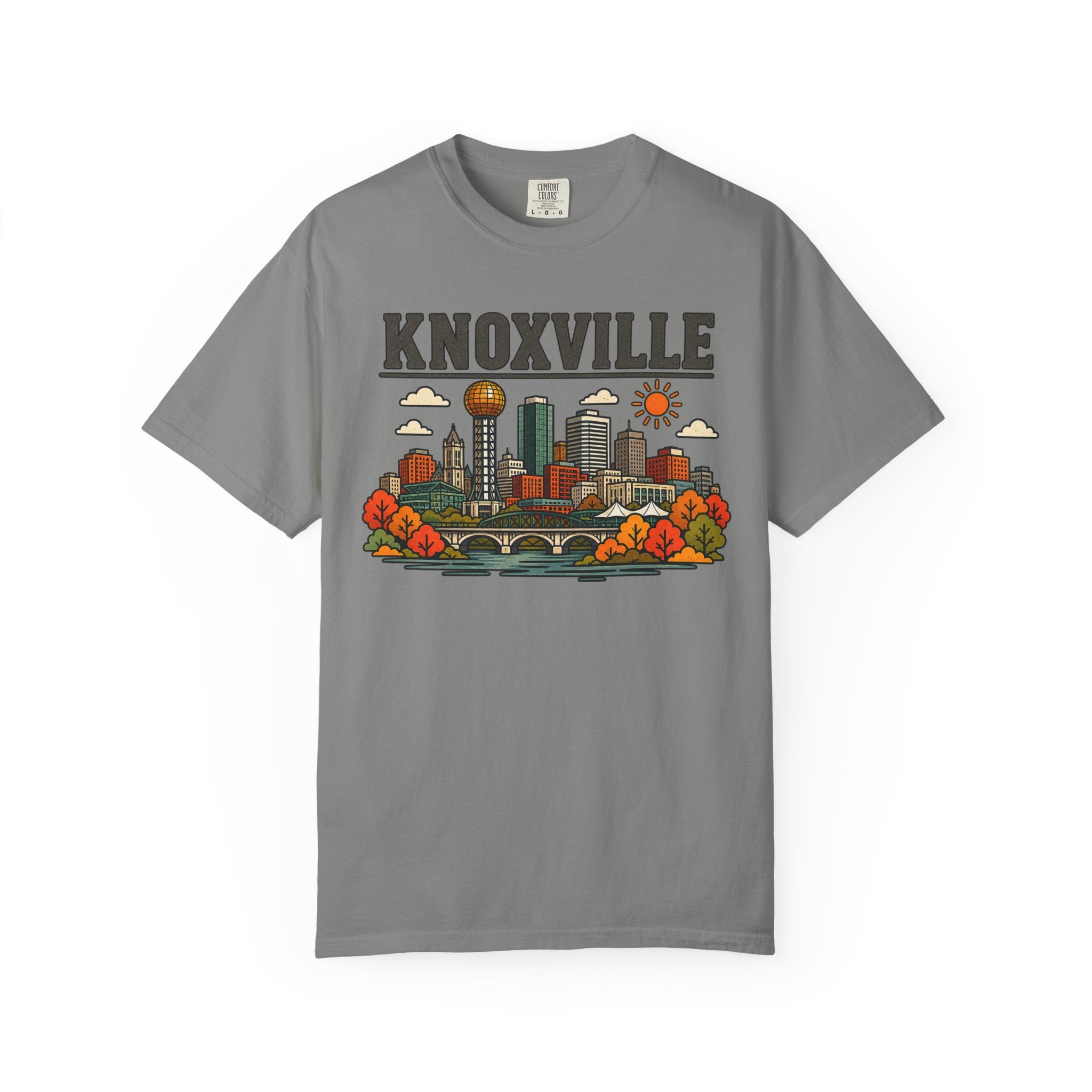 Knoxville Skyline Classic Tee | Tennessee Game Day Shirt for Volunteer Fans
