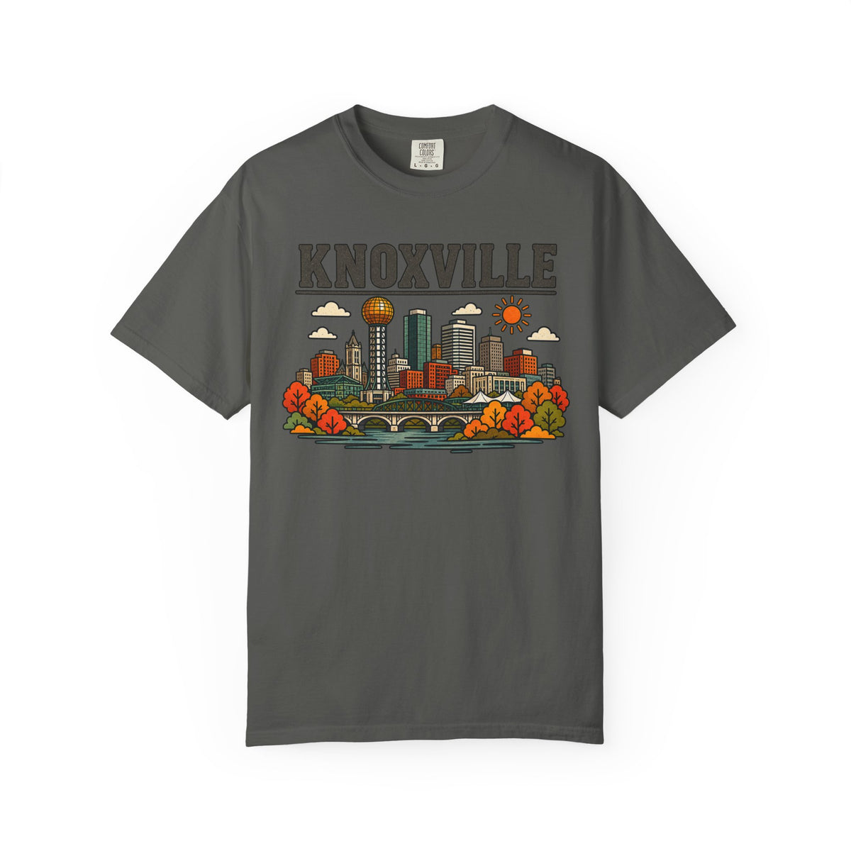 Knoxville Skyline Classic Tee | Tennessee Game Day Shirt for Volunteer Fans