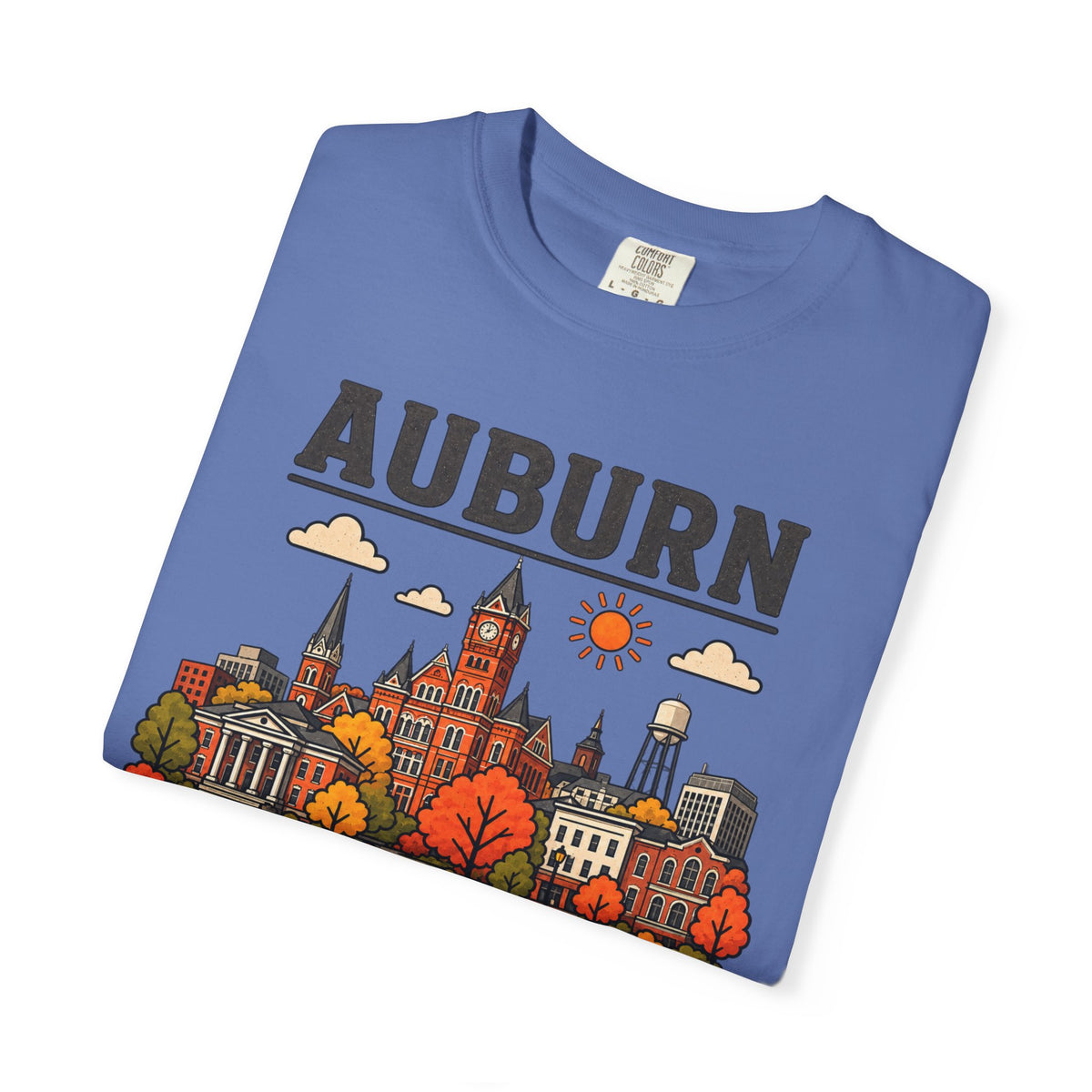 Auburn Skyline Classic Tee | Auburn Game Day Shirt for Tiger Fans