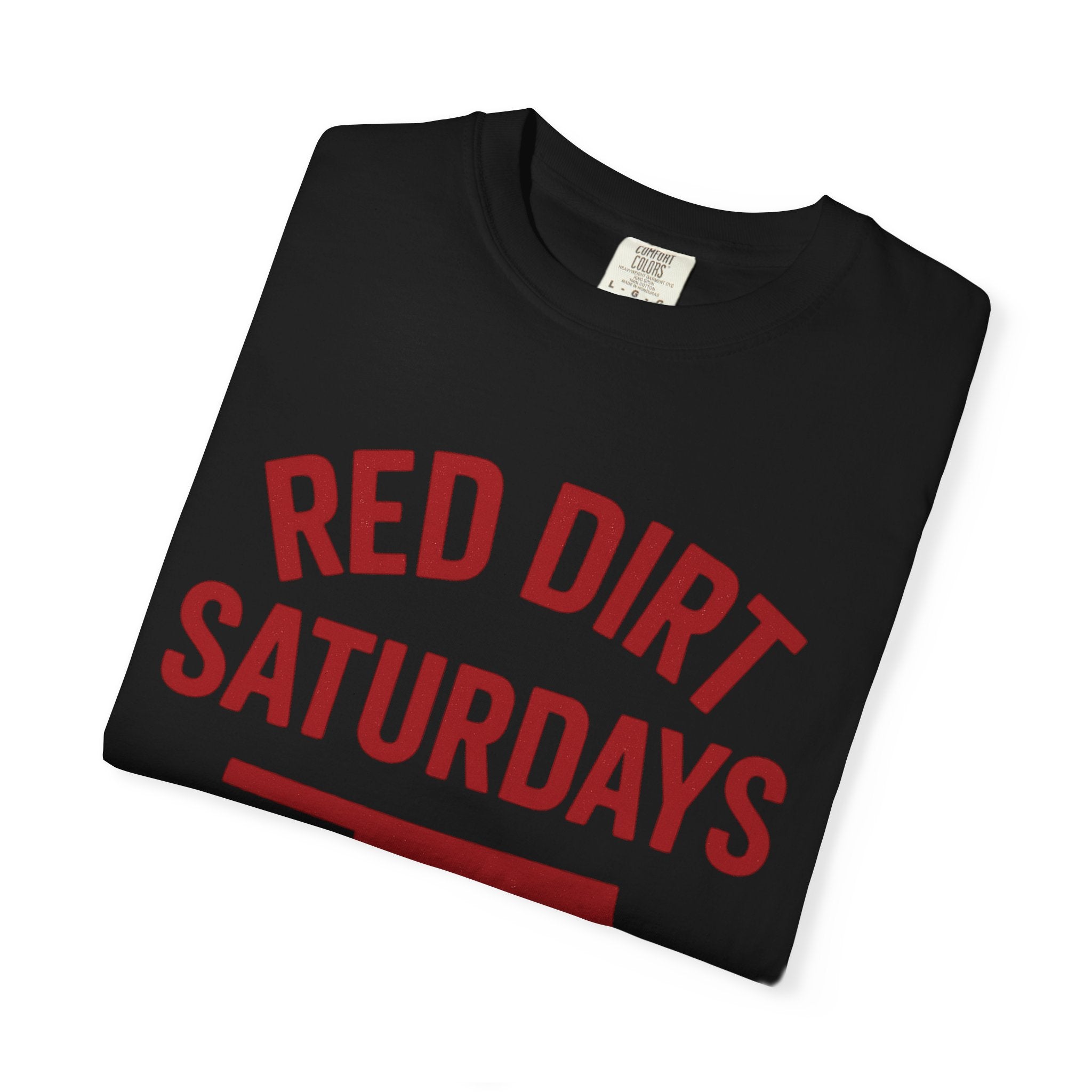 Red Dirt Saturdays Classic Tee | Oklahoma Game Day Shirt for Sooner Fans