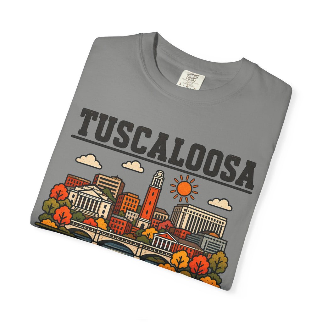 Tuscaloosa Skyline Classic Tee | Alabama Game Day Shirt for Tide Fans
