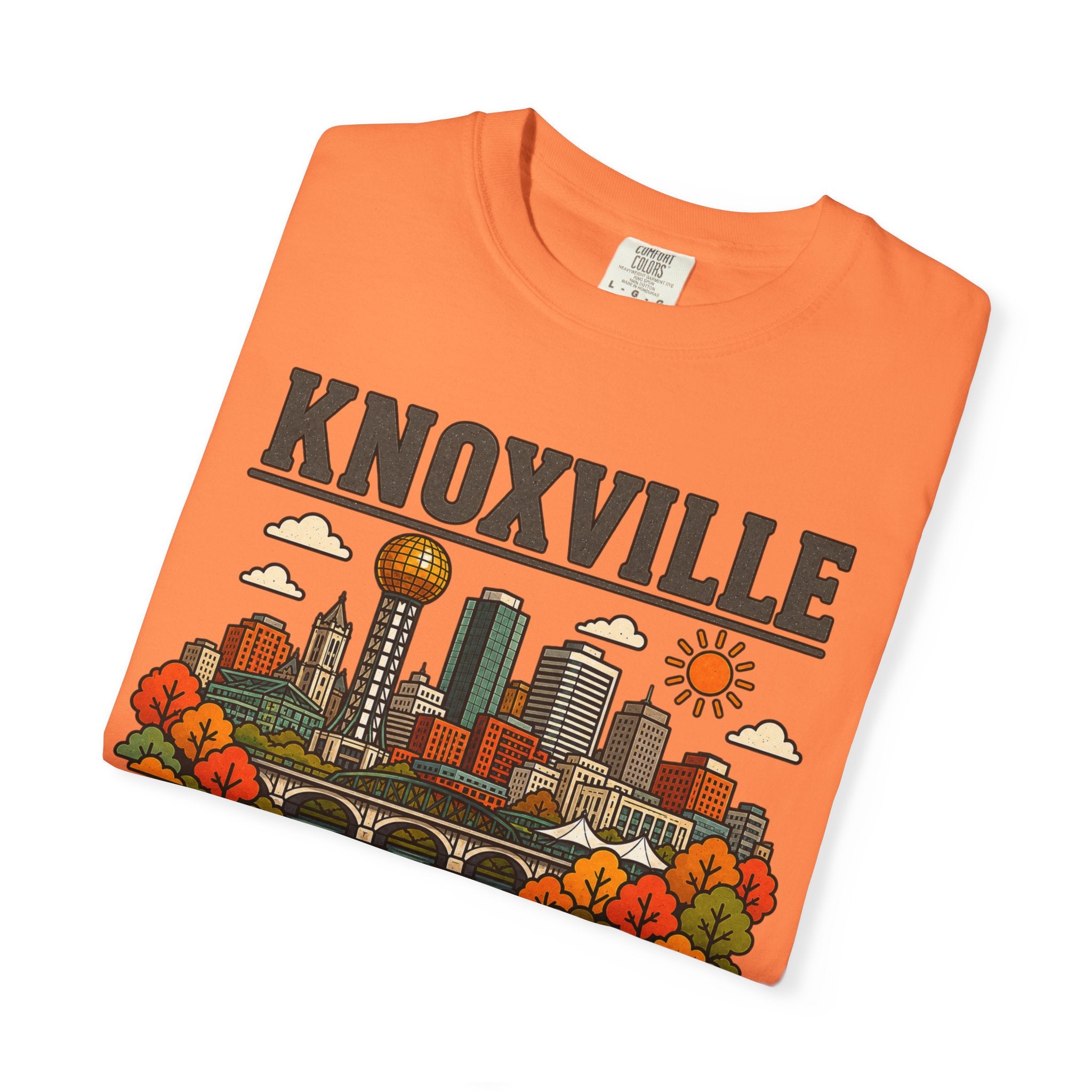 Knoxville Skyline Classic Tee | Tennessee Game Day Shirt for Volunteer Fans