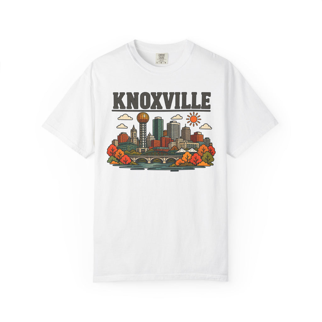 Knoxville Skyline Classic Tee | Tennessee Game Day Shirt for Volunteer Fans