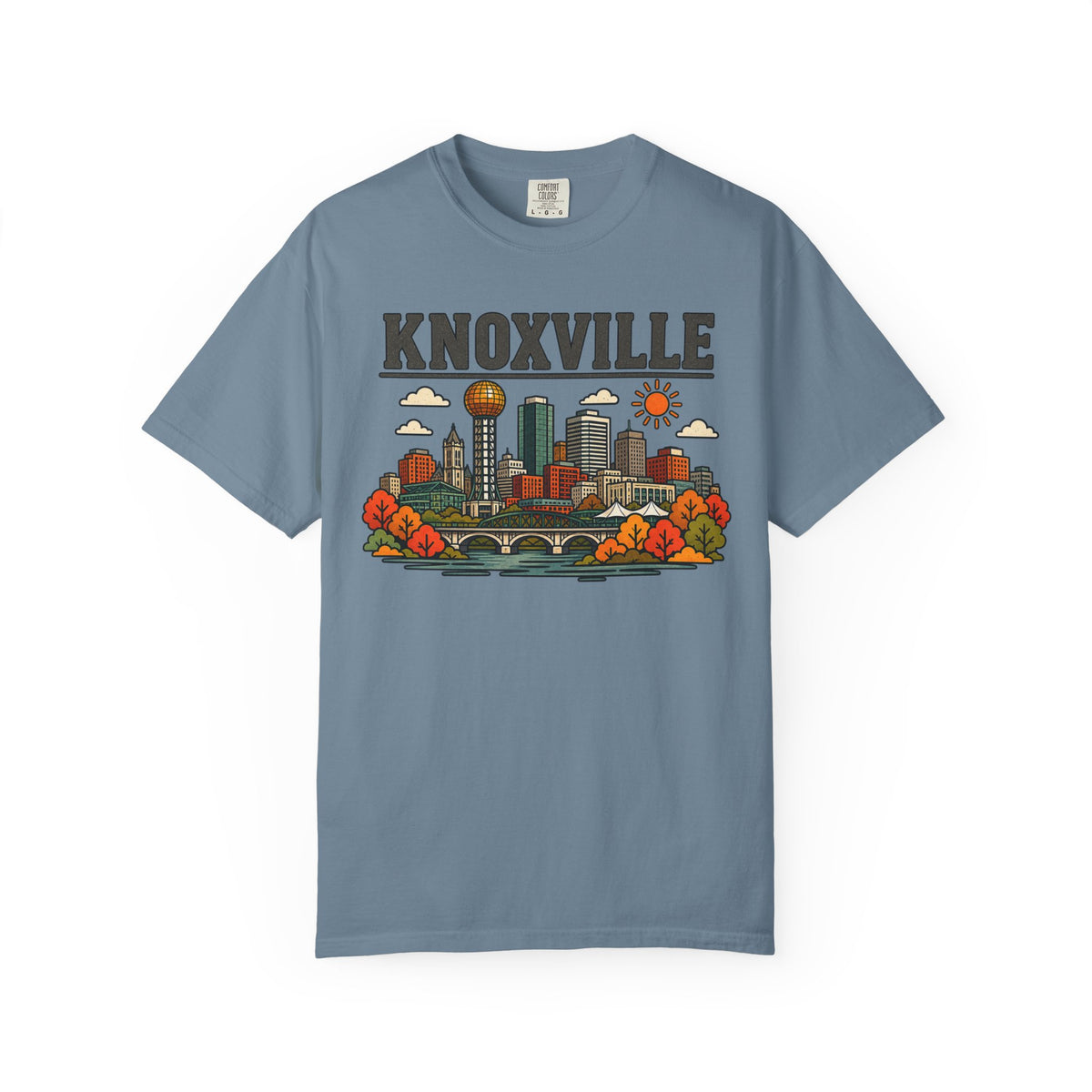Knoxville Skyline Classic Tee | Tennessee Game Day Shirt for Volunteer Fans