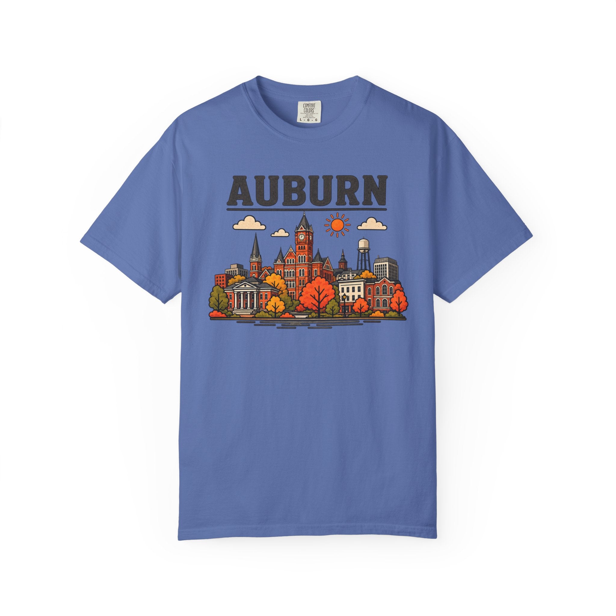 Auburn Skyline Classic Tee | Auburn Game Day Shirt for Tiger Fans