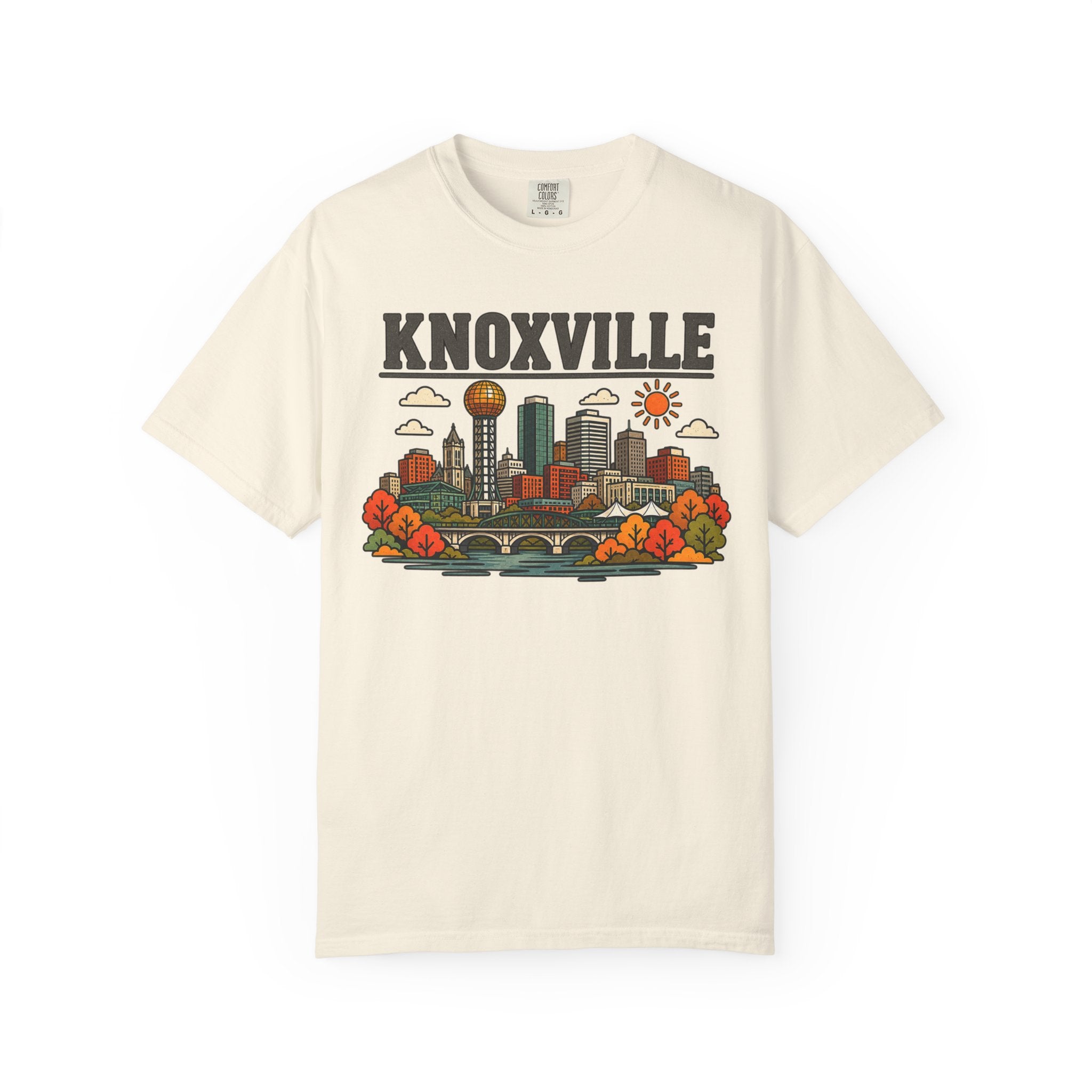 Knoxville Skyline Classic Tee | Tennessee Game Day Shirt for Volunteer Fans