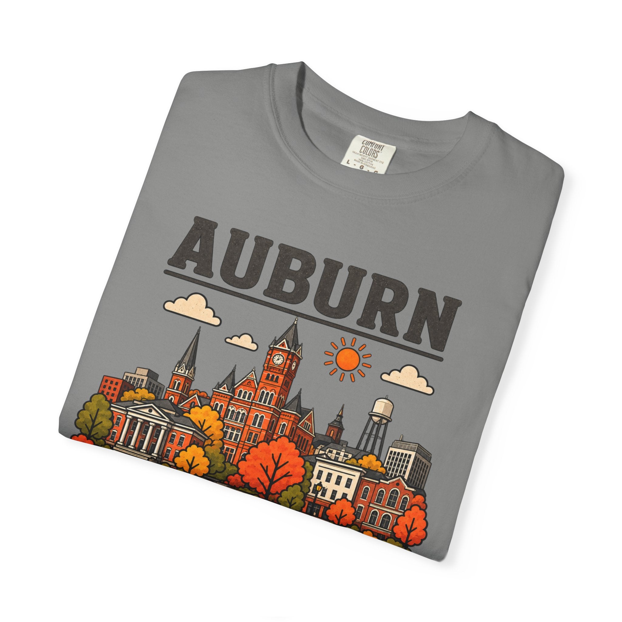 Auburn Skyline Classic Tee | Auburn Game Day Shirt for Tiger Fans