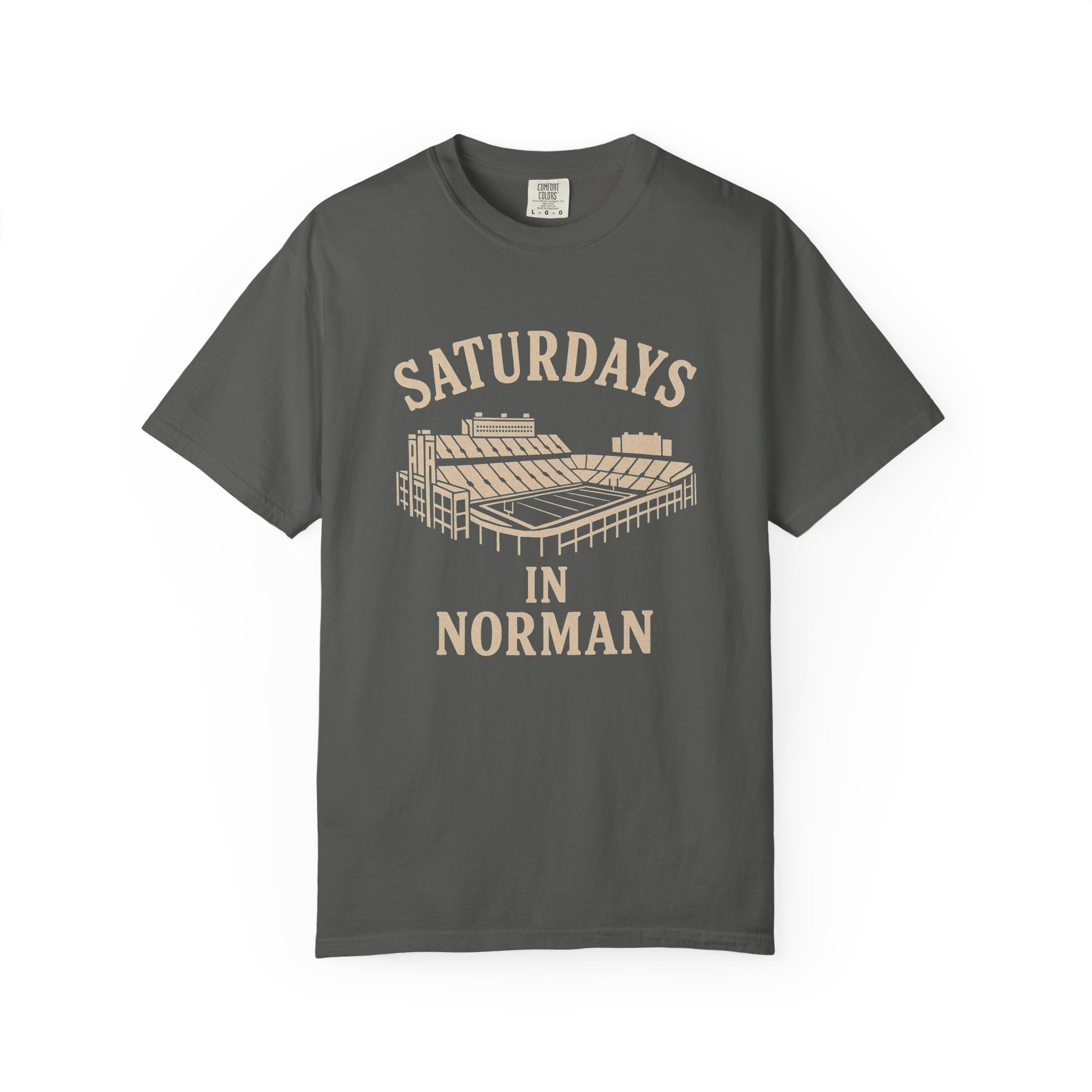 Saturdays In Norman Classic Tee | Oklahoma Game Day Shirt for Sooner Fans