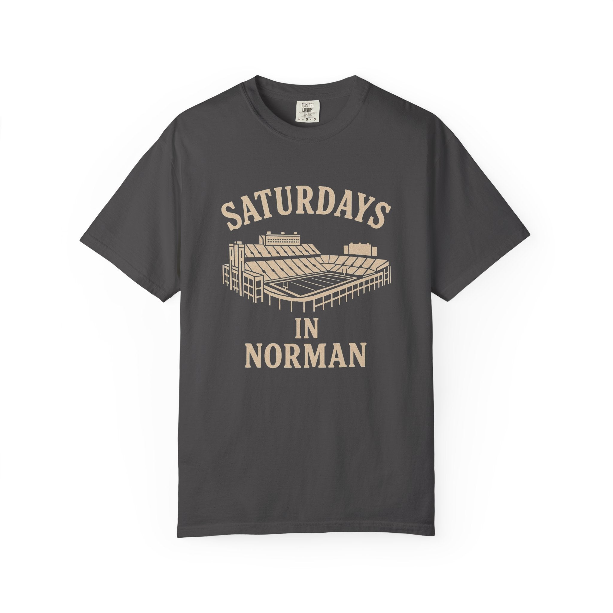 Saturdays In Norman Classic Tee | Oklahoma Game Day Shirt for Sooner Fans