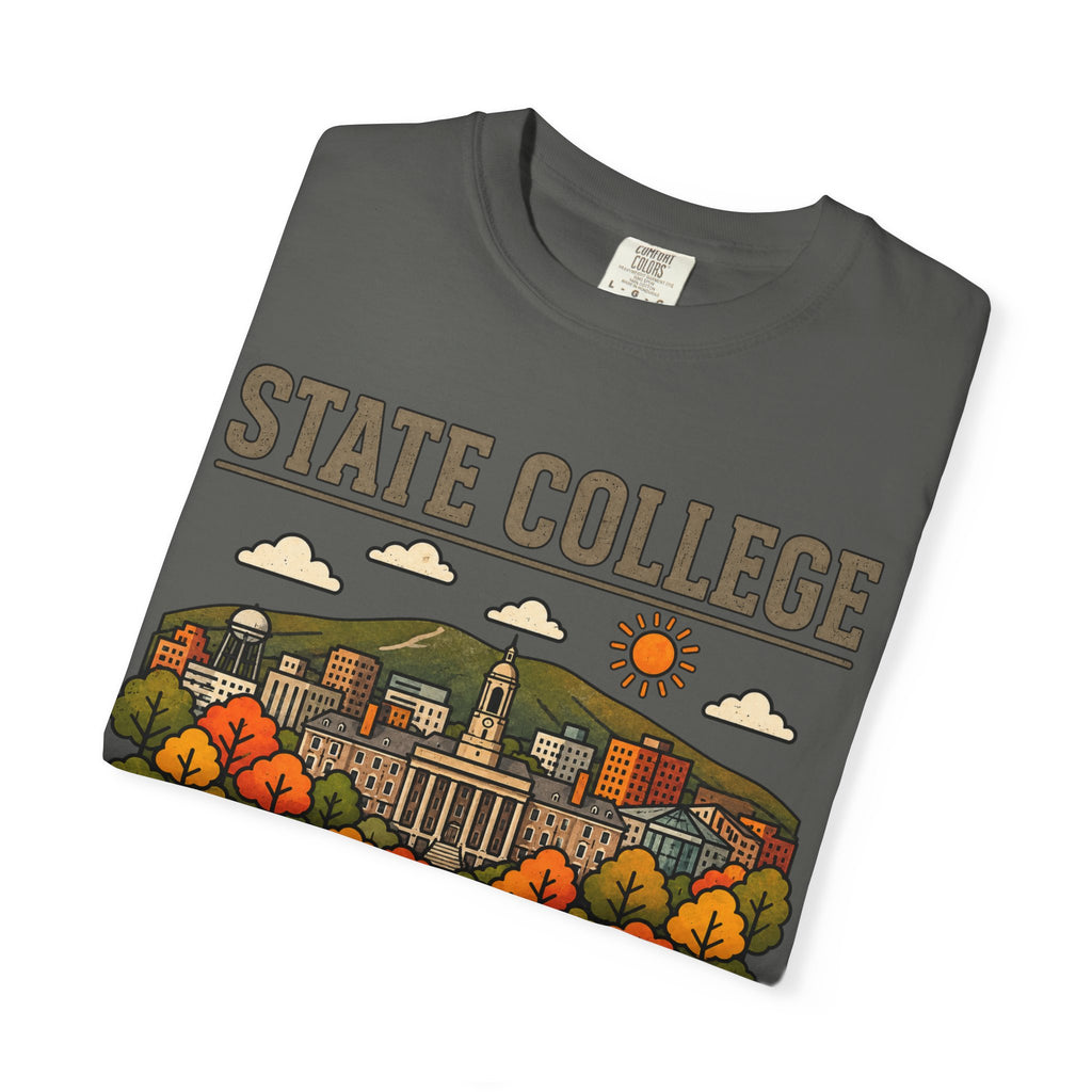 State College Skyline Classic Tee | Texas A&M Game Day Shirt for Aggies Fans