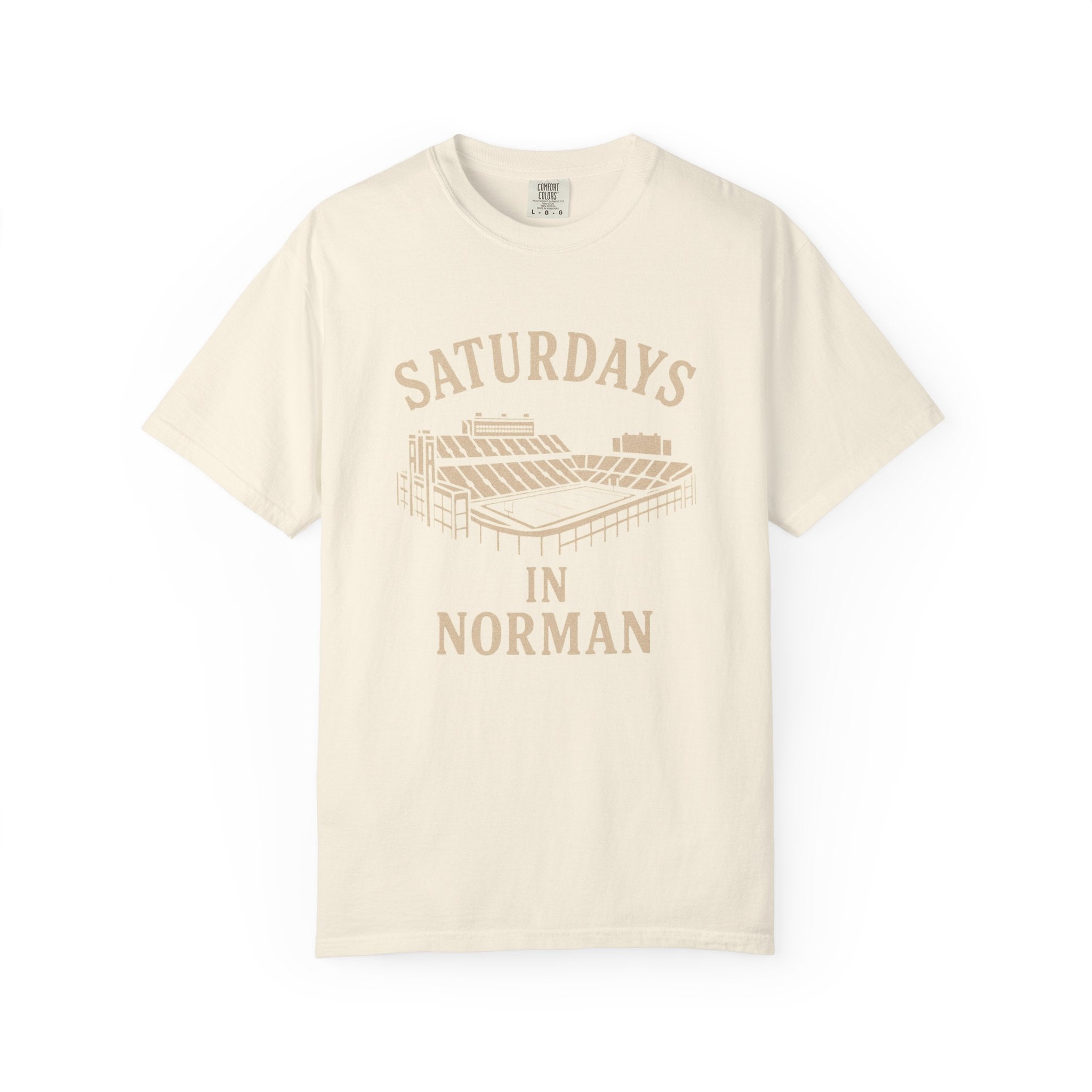 Saturdays In Norman Classic Tee | Oklahoma Game Day Shirt for Sooner Fans