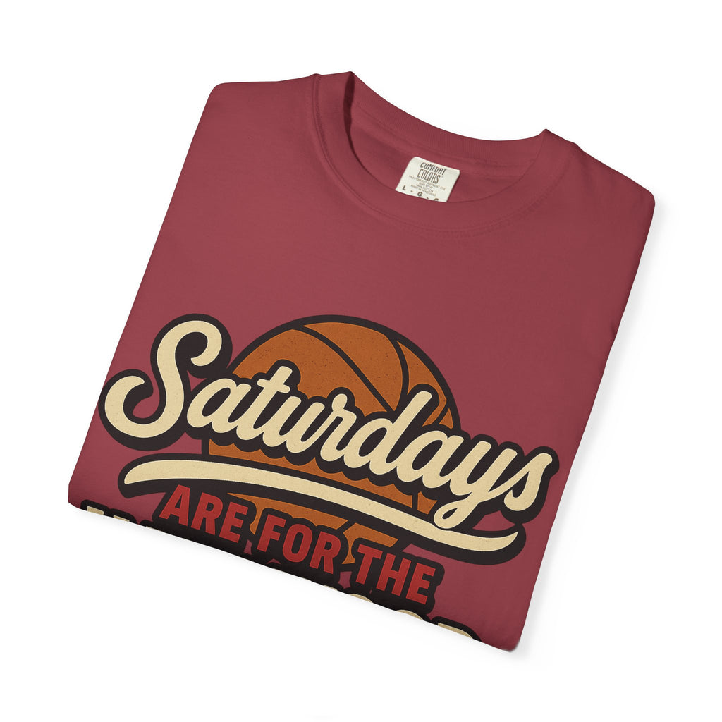 Saturdays For The Hardwood Classic Tee | Oklahoma Game Day Shirt for Sooner Fans