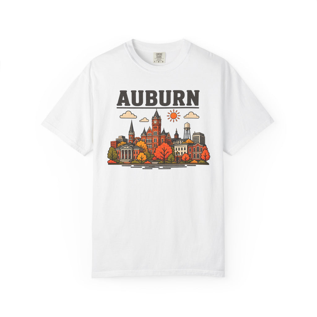 Auburn Skyline Classic Tee | Auburn Game Day Shirt for Tiger Fans