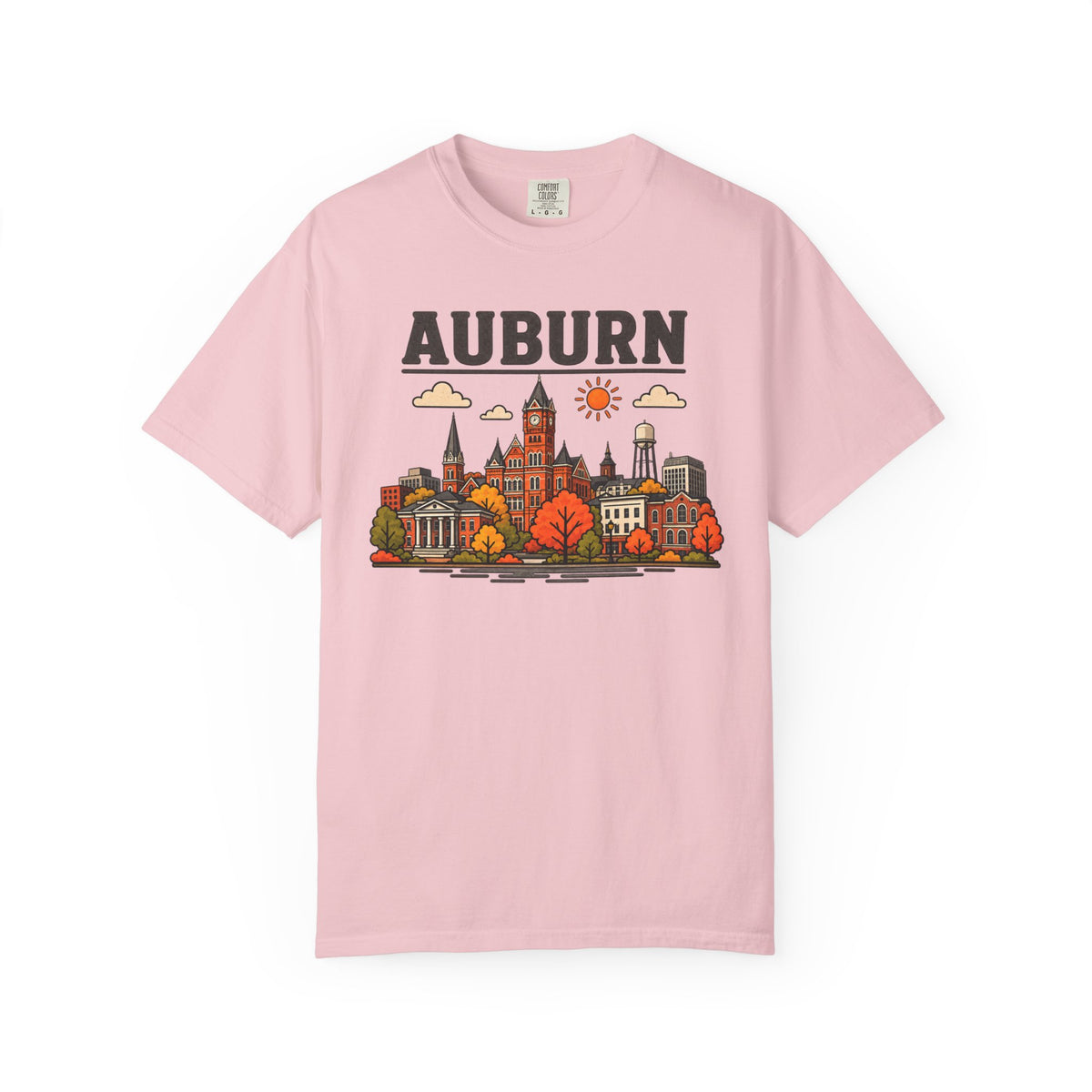 Auburn Skyline Classic Tee | Auburn Game Day Shirt for Tiger Fans