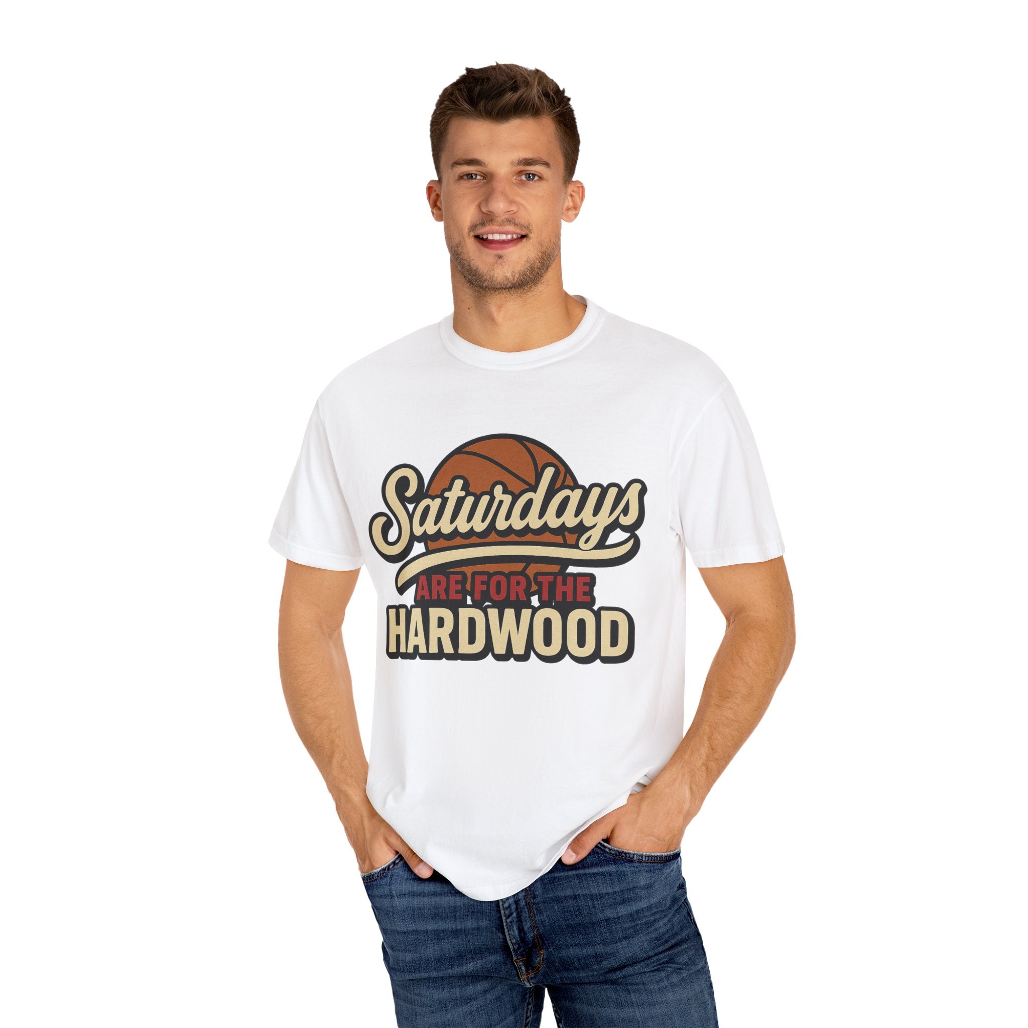 Saturdays For The Hardwood Classic Tee | Oklahoma Game Day Shirt for Sooner Fans