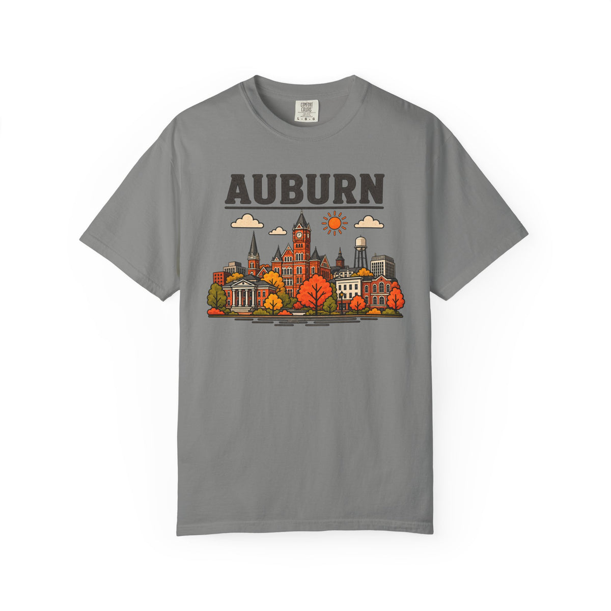 Auburn Skyline Classic Tee | Auburn Game Day Shirt for Tiger Fans