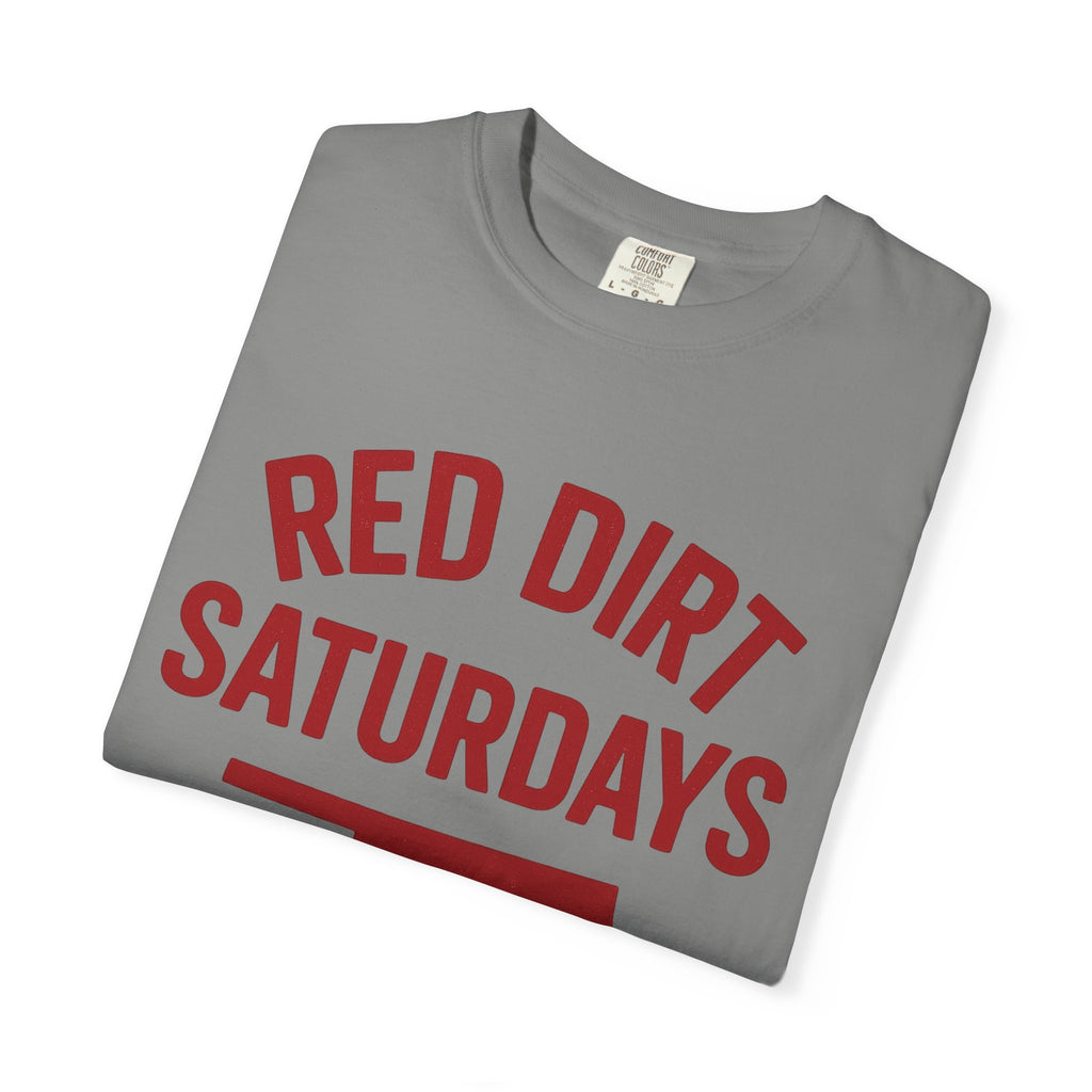 Red Dirt Saturdays Classic Tee | Oklahoma Game Day Shirt for Sooner Fans