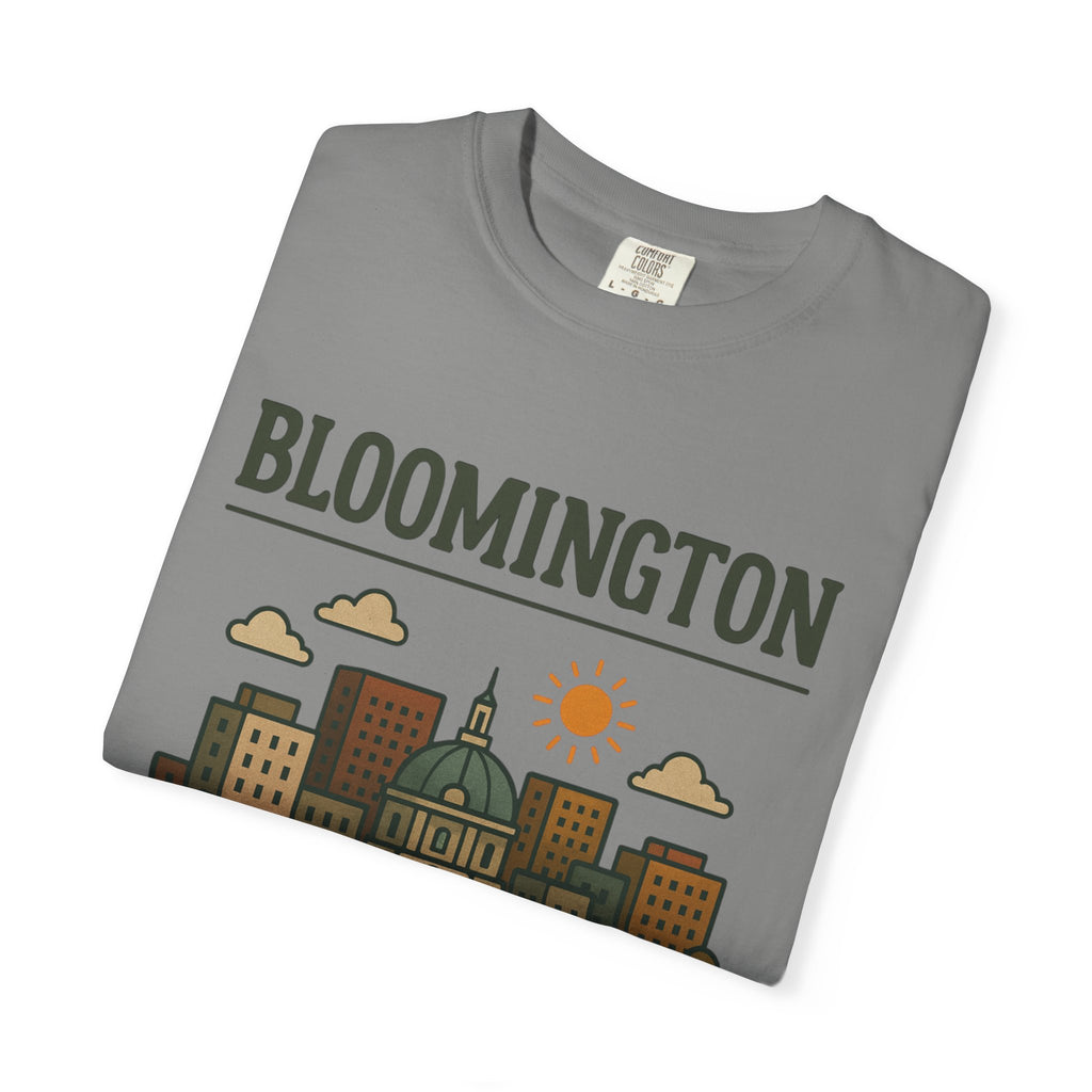 Bloomington Skyline Classic Tee | Indiana Game Day Shirt for Hoosier Fans